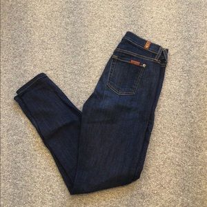 7 For All Mankind Skinny jeans size 25
